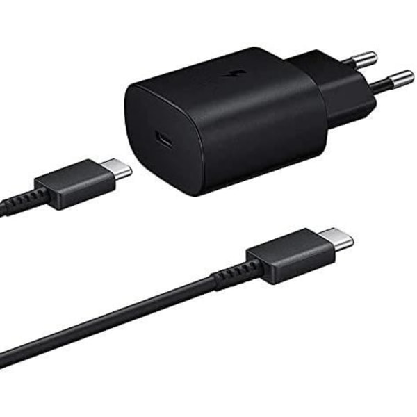 25W snabbladdare USBC USBC-kabel kompatibel med Samsung S21 S21 Plus S21 Ultra S20 FE S20 S20 Plus S20 Ul97