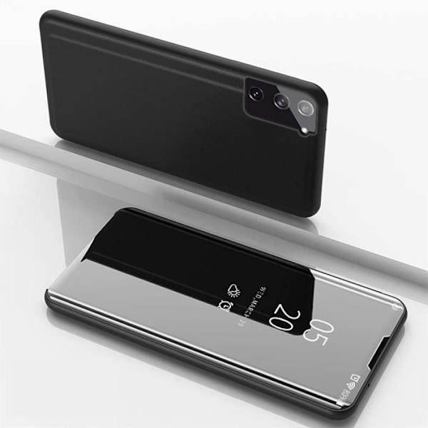Speglad stötsäker hårt skyddsfodral till Samsung Galaxy A24 - BOOLING - Svart Svart