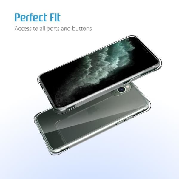 Coque för iPhone 11 Pro - SLEO - Stötsäker - Flexibel - Vattentät - TPU-silikon
