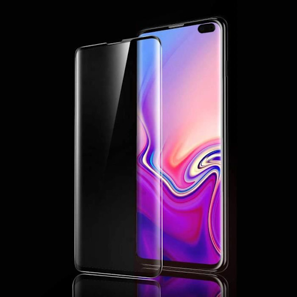 [Pack of 2] Samsung Galaxy S10 Plus skärmskydd i härdat glas - [Inte kompatibel med fingeravtrycksläsare] [9H hårdhet]