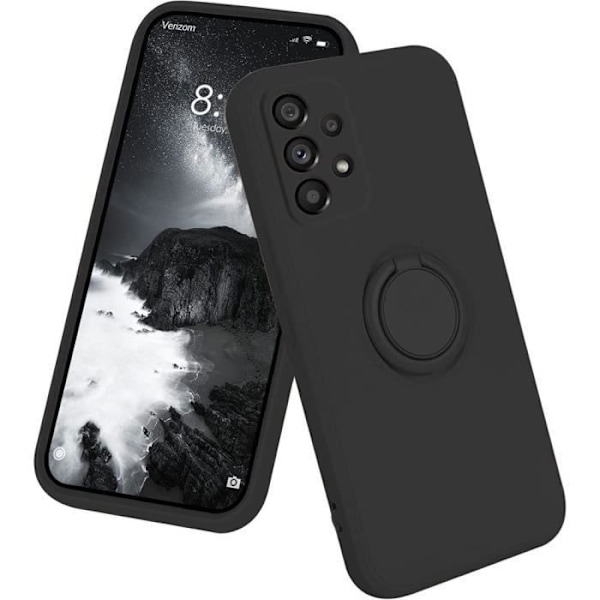 Skyddande Skal - BOOLING - för Samsung Galaxy M23 5G - Svart - Mjuk - Silikon Svart