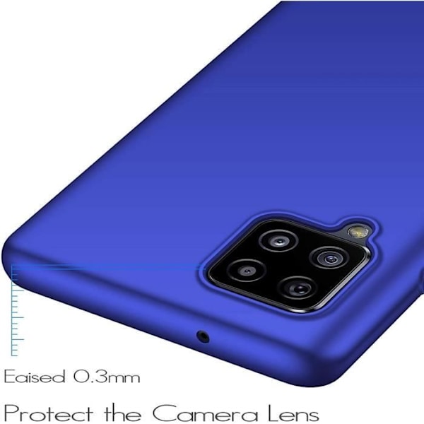 Skyddsfodral för Samsung Galaxy A42 (6.1") - PROSHOP - Mjuk - Blå Blå