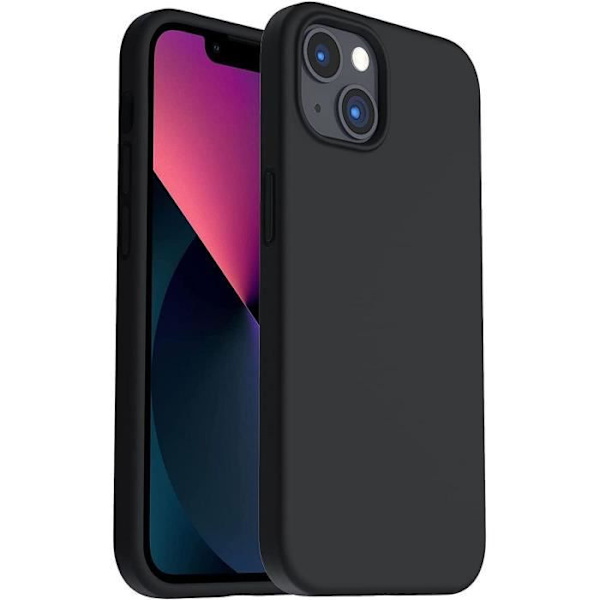 Coque - PROSHOP® - iPhone 13 mini - Silikon - Halkfri - Stötsäker Svart