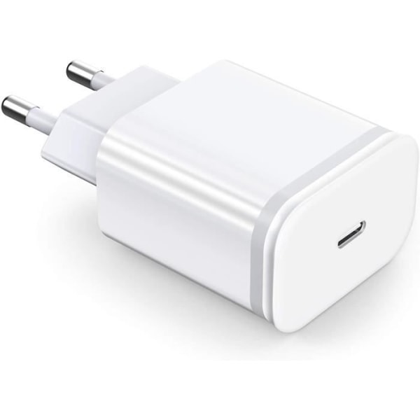 20W USB C snabbladdare för iPhone 13-13 Mini - 13 Pro - 13 Pro Max, PD 3.0 nätadapter för vägguttag[55]