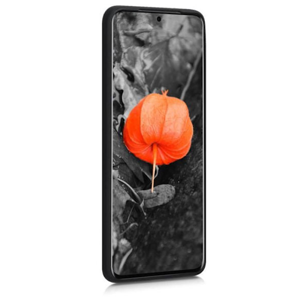 Coque - kwmobile - Samsung Galaxy S20 - Matt svart silikon - Hel skydd - Modern design Svart