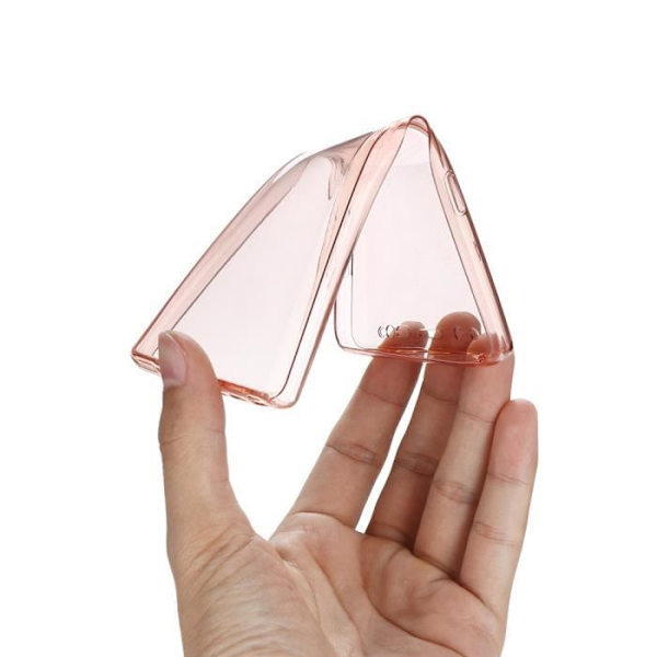 Transparent Crystal 360 Full Silikon Hybrid Fodral Skins för Samsung Note 9 B629