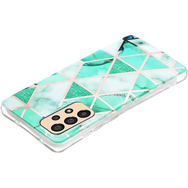 Skyddsfodral för Samsung Galaxy A33 5G - BOOLING - Smal Elegant TPU Resistant Shockproof - Turkos Turkos
