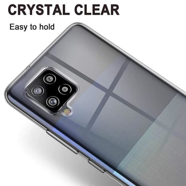 Skyddande Fodral för Samsung M32 - PROSHOP - Mjukt - Transparent - Stöt-resistant - 2 Härdat Glas Transparent