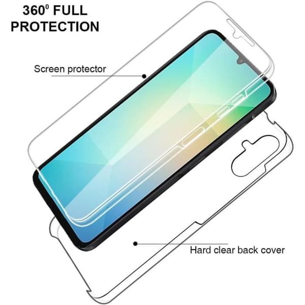 Skyddsskal - BOOLING - Samsung Galaxy A06 - Stöttålig - Transparent - Elegant Transparent