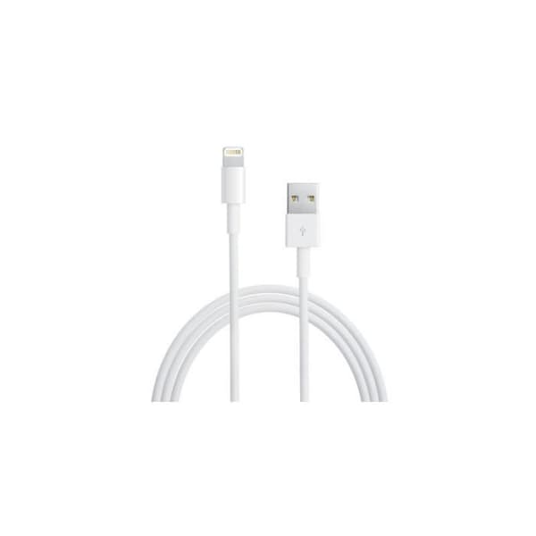 Data kabel - Apple - iPhone 5/5S/5C/6/6Plus - Vit - Lightning - Laddning och överföring
