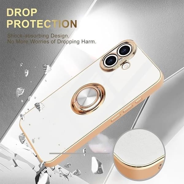 Skyddsfodral - BOOLING - iPhone 17 - Stötsäker - Repfria - Slim Vit Vit