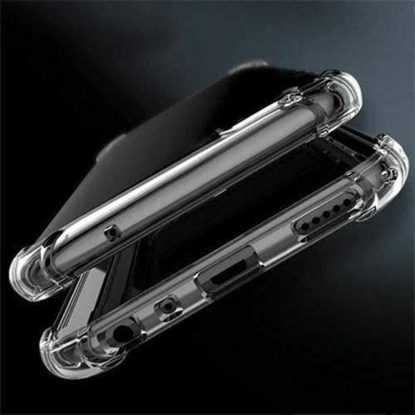 Skalpaket för Samsung M52 5G (6,7”) och 2 härdade glasögon. Pack 4 Corners Case Förstärkt högresistens silikon Transparent