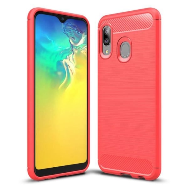 Fodral - Samsung - Galaxy A20e - Stötsäker TPU - Röd - Mjuk Röd