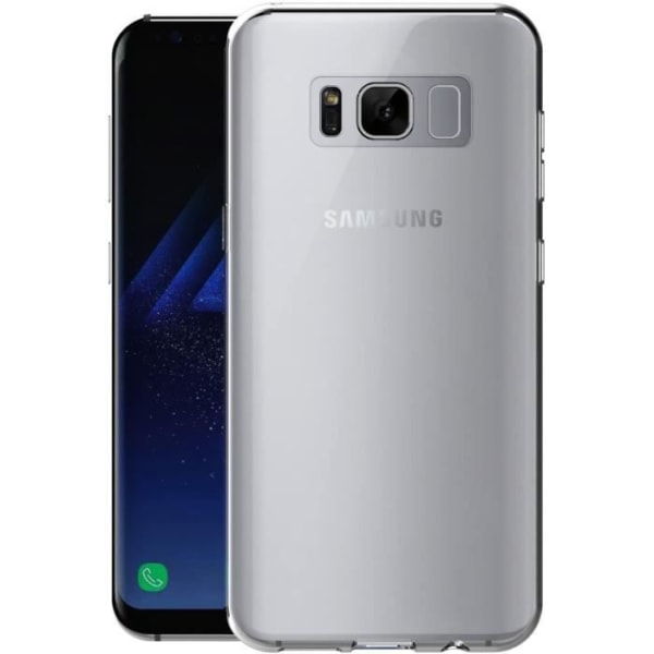 Samsung Galaxy S8-fodral, genomskinligt silikonfodral för Galaxy S8-fodral (5,8 tum) SilikonfodralT53253TK