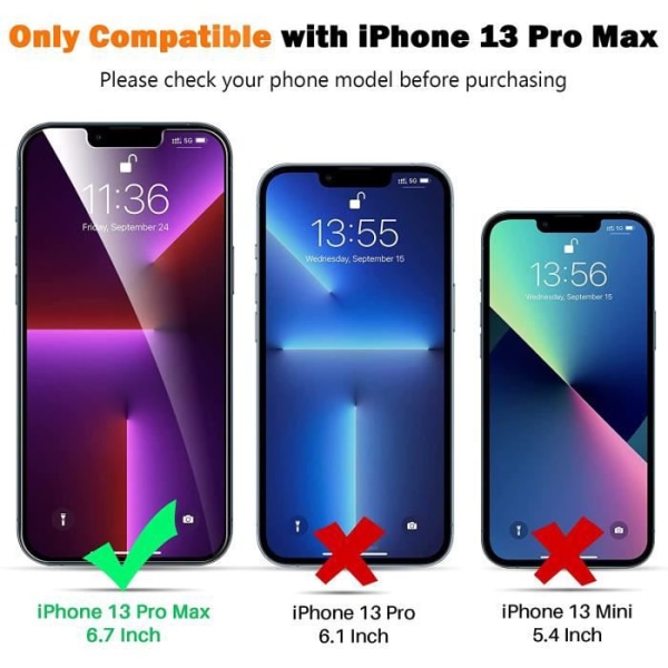 Advansia härdat glas för iPhone 13 Pro Max 6.7 [X3]