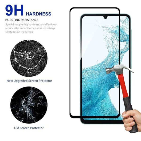 Härdat Glas - BOOLING - för Samsung Galaxy A07 - Stötsäker - Fallresistent - 4 Stycken Transparent