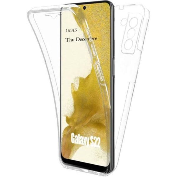 Fodral till Samsung S22 - Silikon - Hel - Genomskinlig - Mjuk - Blandad Transparent