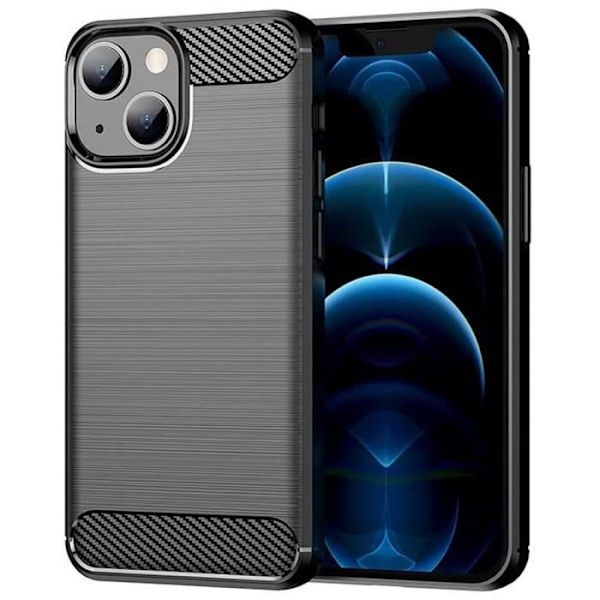 Svart TPU-fodral för iPhone 13 mini (5,4'')