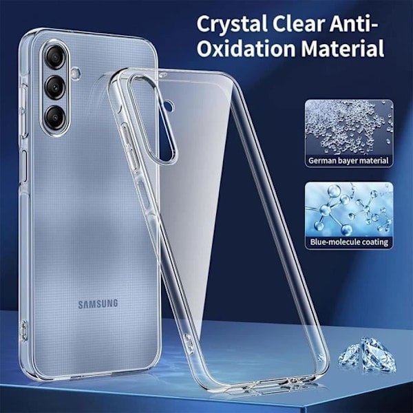 Skyddskal - BOOLING - Samsung Galaxy A25 5G - Flexibelt - Transparent - Halkfritt Transparent