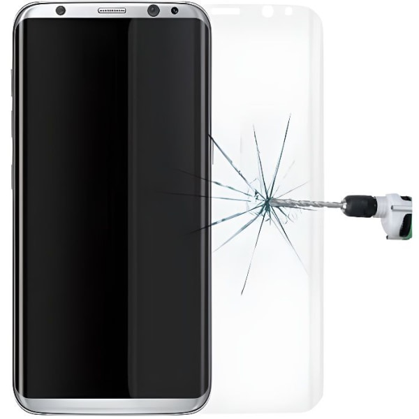 Skyddsglas i härdat glas till Samsung Galaxy S8 Plus