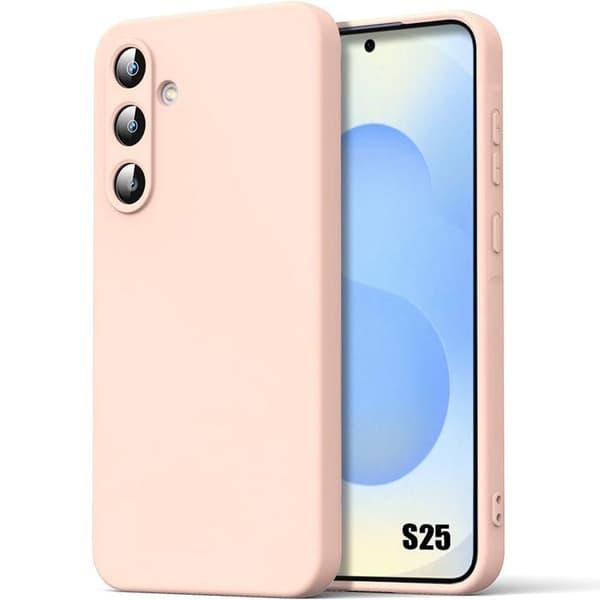 Coque för Samsung Galaxy S25 - Stötabsorberande skydd - Rosa - BOOLING® Rosa