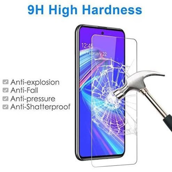 Skärmskydd för Samsung Galaxy A51, 3 stycken - Härdat glas för Samsung Galaxy A51, 9H hårdhet, anti-skrapa, bubbelfri