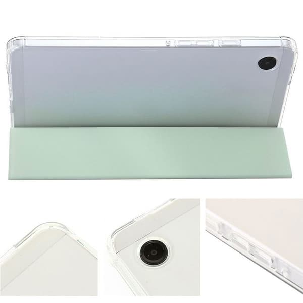 Skyddsskal - BOOLING - för Samsung Galaxy Tab A9 - Stötresistent - Grön - För plats för stylus Grön