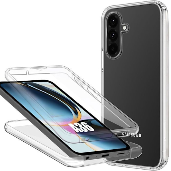 Skyddsfodral för Samsung Galaxy A36 5G - Genomskinligt Helskydd - BOOLING® Transparent