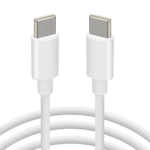 USB-C-kabel - Samsung - Galaxy A05 A05s A15 A25 A35 A55 - 1 Meter - Snabbladdning - Vit Vit