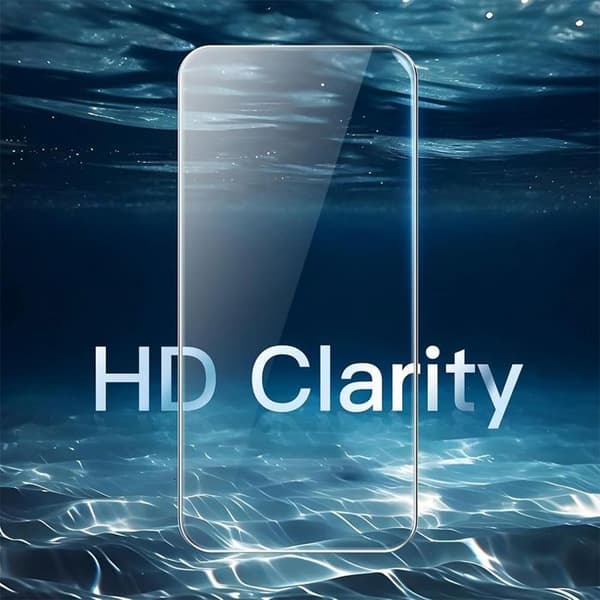 4 Härdat Glas för iPhone 18 Pro Max, Repbeständig 9H Transparent Skydd Transparent
