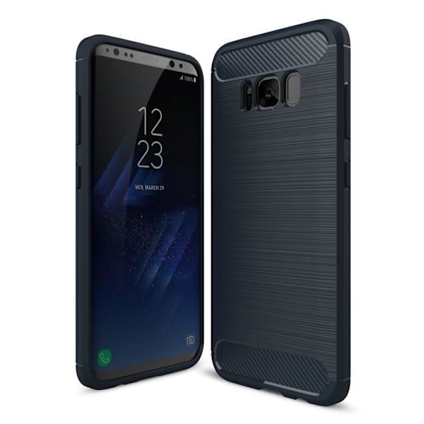 Coque - Samsung - Galaxy S8+ Plus - Mjuk - Silicone TPU Gel - Mörkblå Mörkblå