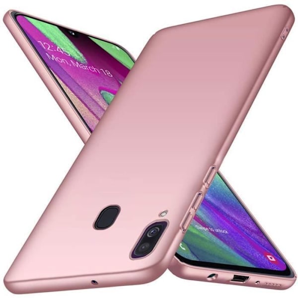 Skyddsfodral till Samsung Galaxy A20e - PROSHOP - Mjuk - Rosa - Exakta utskärningar Rosa