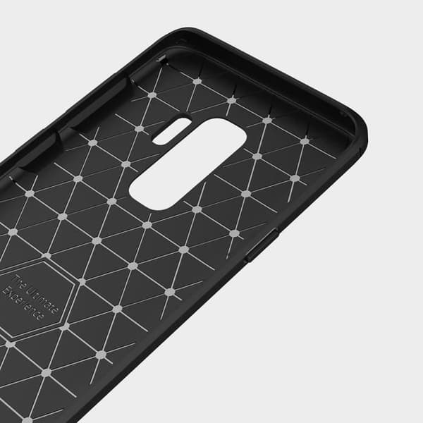 Skyddsskal - Samsung - Galaxy S9 Plus - Silikon TPU - Repellerande - Röd Röd