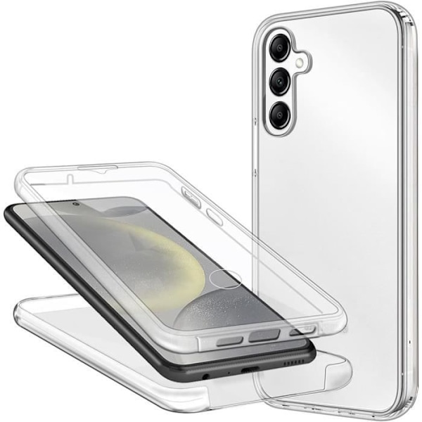 Skyddsfodral - BOOLING - Samsung Galaxy S25 Plus - Stötsäker - Genomskinlig - Silikon och PC Transparent