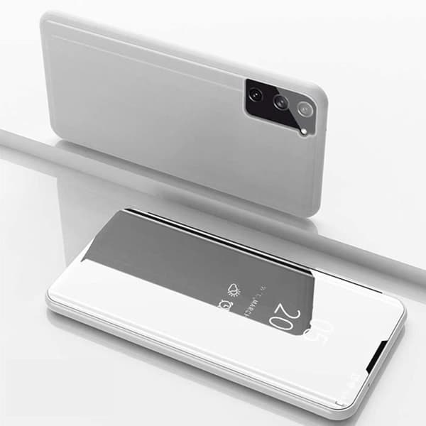 Skyddsskal - PROSHOP - Samsung Galaxy A72 - Silver - Spegeleffekt - Hård Silver