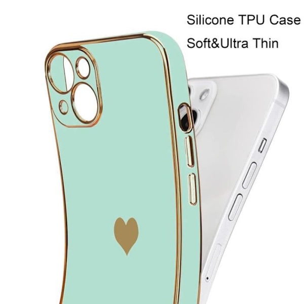 Coque - BOOLING - för iPhone 12 Pro Max - Turkos - Stötsäker - Repfria Turkos