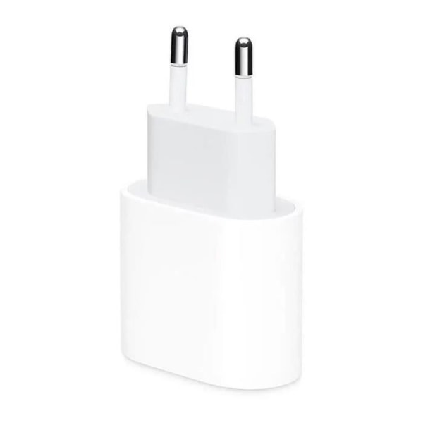 25W hvid USB-C hurtigoplader til iPhone 16, iPhone 16 Plus, iPhone 16 Pro, iPhone 15 Pro Max, iPhone 15 Pro, iPhone 15