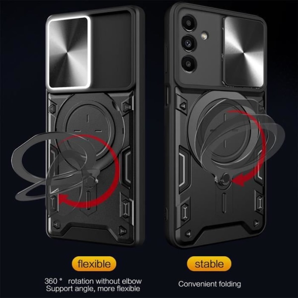 Fodral till Samsung Galaxy A23 4G-5G Marinblå Stötsäker med magnetisk hållare och kameraskydd