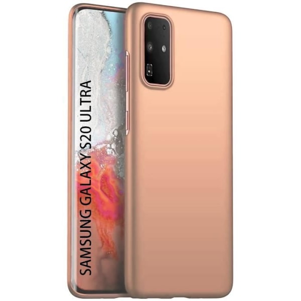 Skyddsfodral till Samsung Galaxy S20 Ultra - PROSHOP - Mjuk - Guldfärgad gyllene