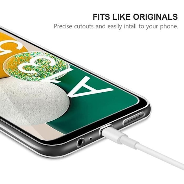 Skyddsskal - PROSHOP - för Samsung A13 5G - Flexibelt - Genomskinligt - Stötresistent Transparent