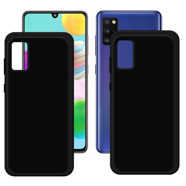 Skydd - FZ - Galaxy A41 - Ultralätt - TPU - Flextibel - Svart Svart