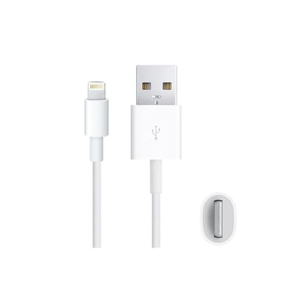 Data kabel - Apple - iPhone 5/5S/5C/6/6Plus - Vit - Lightning - Laddning och överföring