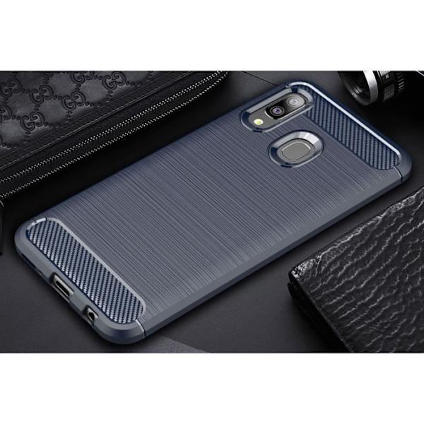 Coque - Samsung - Galaxy A20e - TPU Antichock - Skydd Armor - Blå Blå