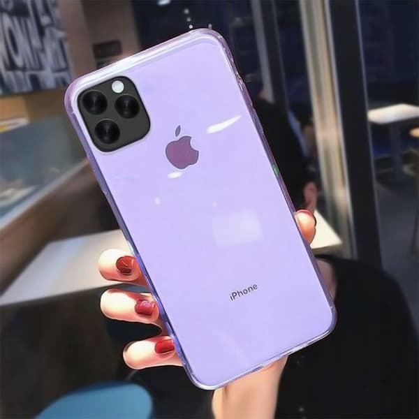 Silikonfodral till iPhone 13 Lila