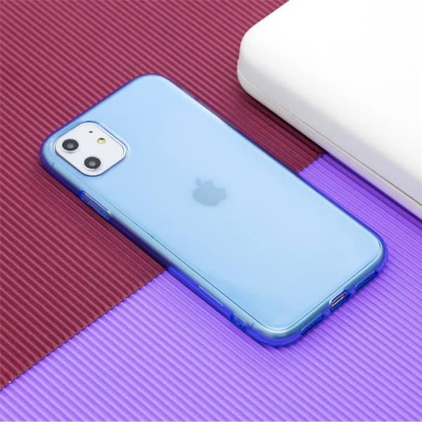 Mjukt flexibelt fodral för Apple iPhone 11 Pro Max (6,5"), genomskinligt fodral 2 STK härdat glasfilm + 1 ST TPU TPU silikontunnt genomskinligt fodral