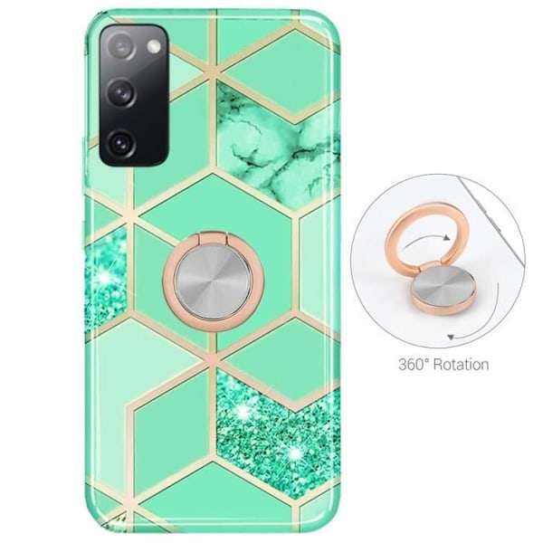 Coque - BOOLING - Samsung Galaxy S20 FE - Turkos - Antichock - Stöd Boa Turkos