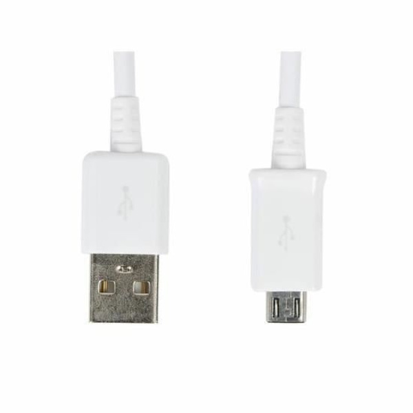 Go4U VIT USB-KABEL för SAMSUNG Galaxy S6/S5 / S