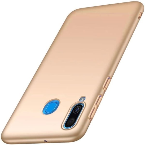 Fodral Samsung A40 (5,9") Bekvämt Anti-repa enkel färg guld gyllene