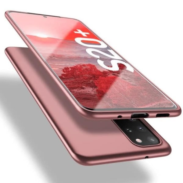 Fodral för Samsung S20 Plus (6,7") Bekväm enfärgad mjukt skydd Rosa