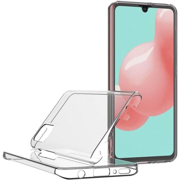 Coque - LittleMonkey - Samsung Galaxy A41 - 360° Helkropp - Silikon - Transparent Transparent